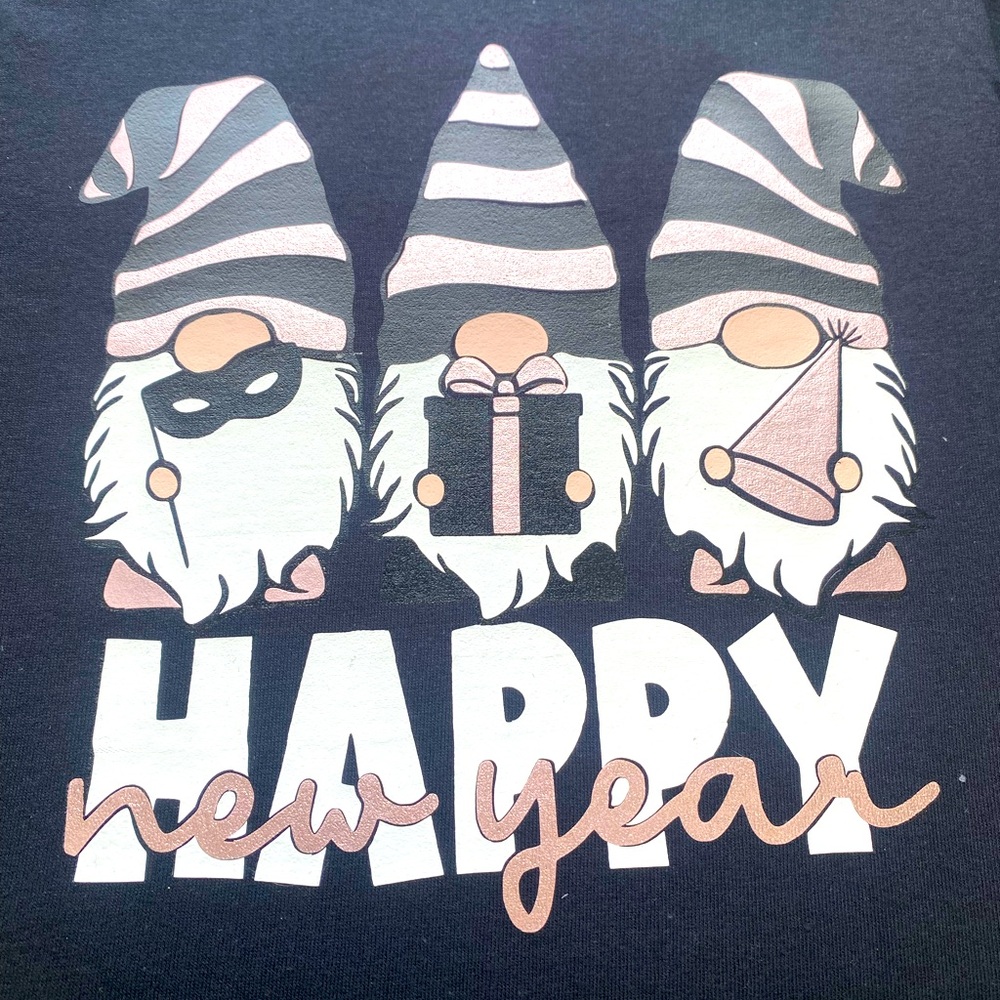 Gnomes Happy New Year Graphic Tee